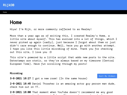 index screenshot