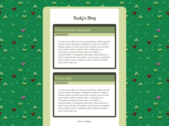 blog screenshot