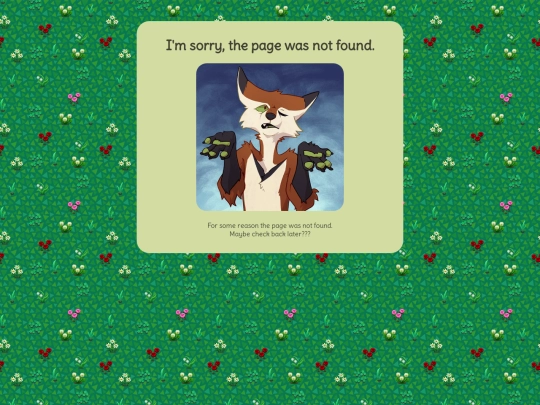 not_found screenshot