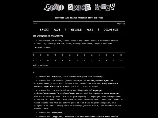 alphabets/disability screenshot