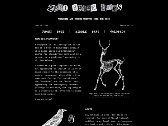 colophon screenshot