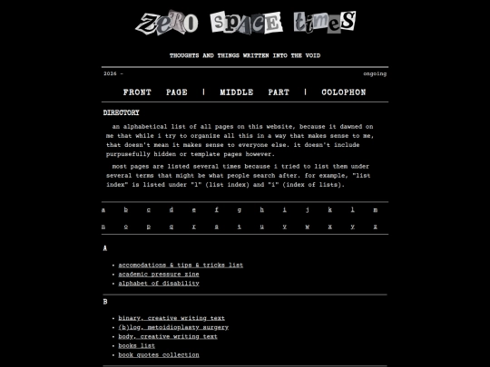 directory screenshot