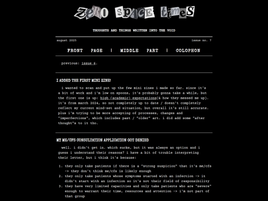 issues/007 screenshot