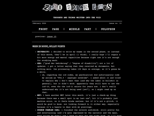 issues/013 screenshot
