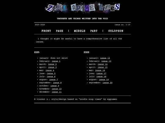 issues screenshot