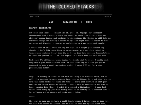 stacks/shifts/0 screenshot