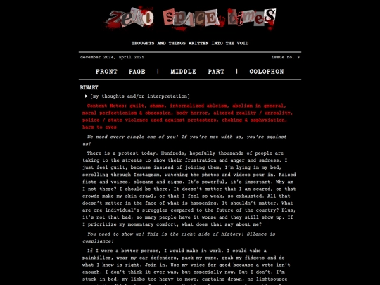 writings/binary screenshot