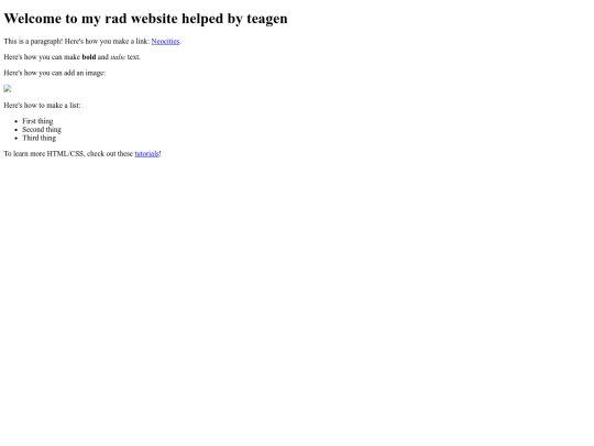 index screenshot