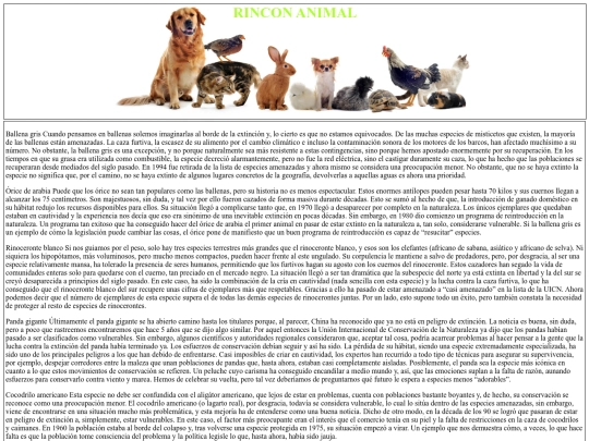 html/peligro_extincion screenshot