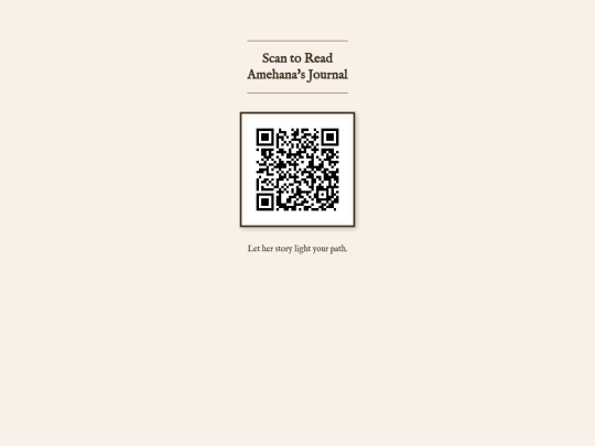 amehana_qr_page_embedded screenshot