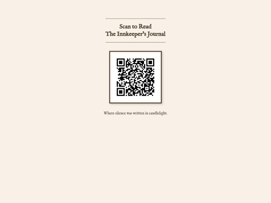 innkeeper_qr_page_embedded screenshot