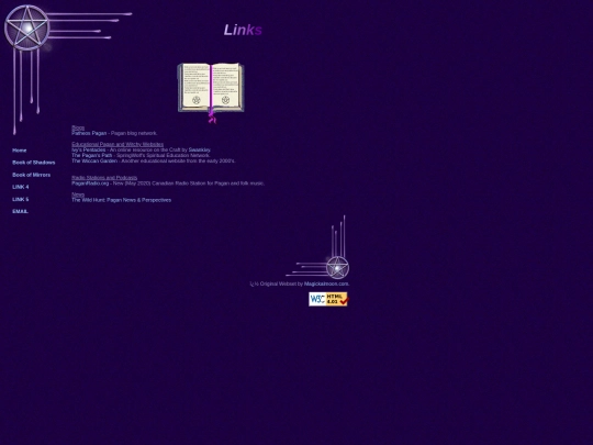 links screenshot
