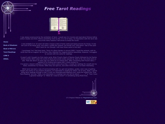 tarot screenshot