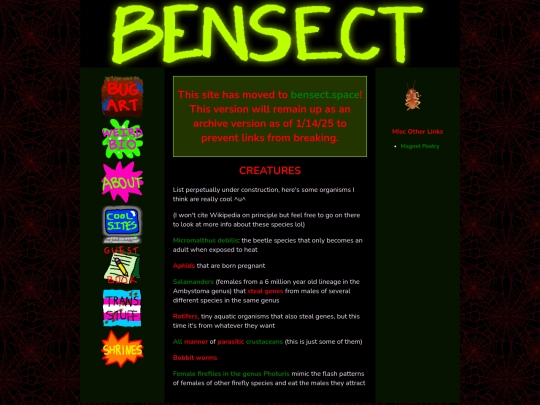 weirdbio screenshot