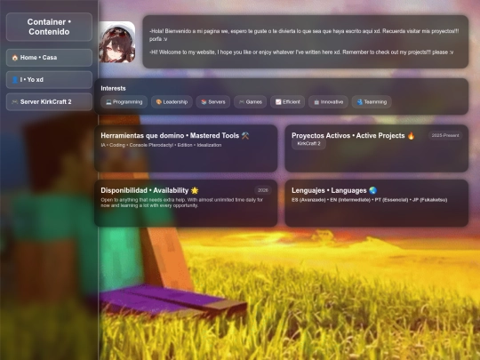 home screenshot