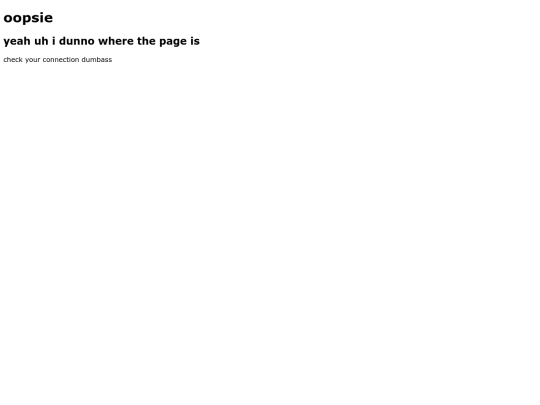 not_found screenshot
