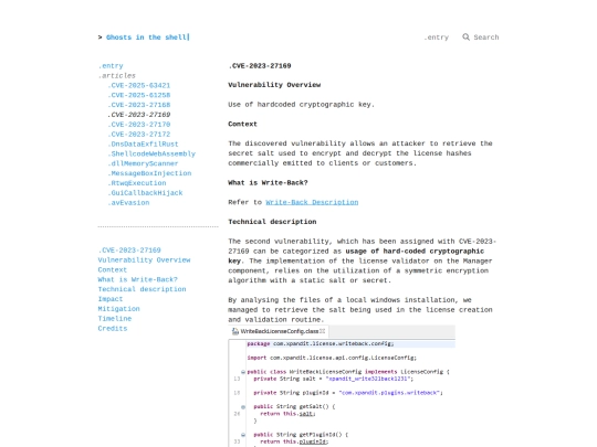 CVE-2023-27169 screenshot