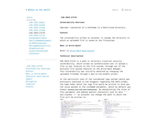 CVE-2023-27170 screenshot