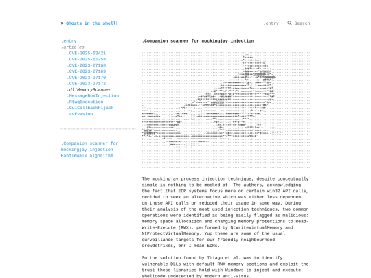 dllMemoryScanner screenshot