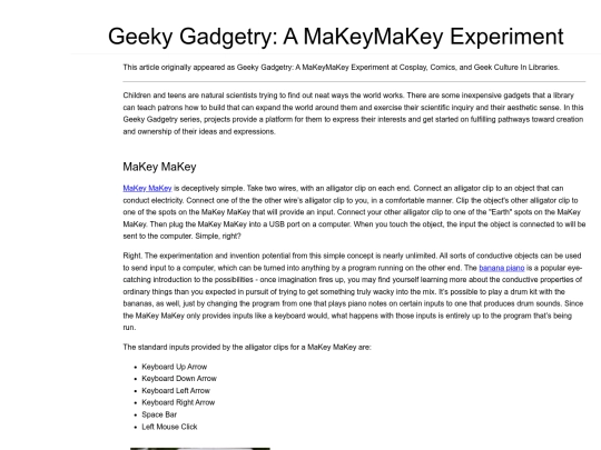 articles/CCGC/GeekyGadgetryMakeyMakey screenshot