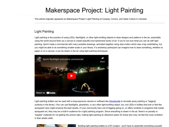 articles/CCGC/MakerspaceProjectLightPainting screenshot