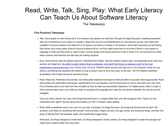 presentations/OSB2017/Read Write Talk Sing Play/RWTSP - 11 - Takeaways - The Takeaways screenshot