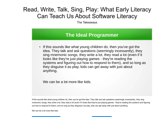 presentations/OSB2017/Read Write Talk Sing Play/RWTSP - 12 - Takeaways - The Ideal Programmer screenshot