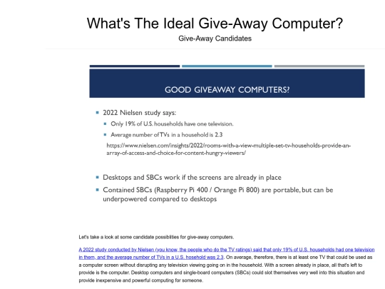 presentations/SeaGL2023/Give-Away Computer/04 - Give-Away Candidates screenshot