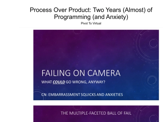 presentations/WLA2022/ProcessOverProduct/03 - Pivot To Virtual screenshot