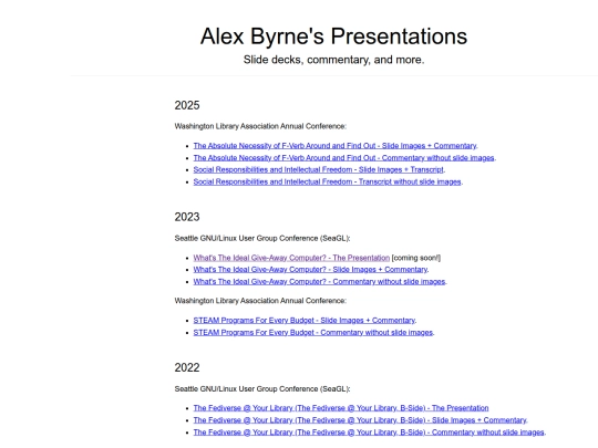 presentations screenshot