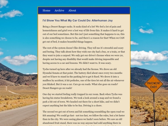 posts/Cincys-Car-Post screenshot