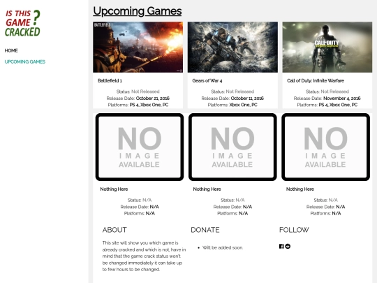 upcoming screenshot