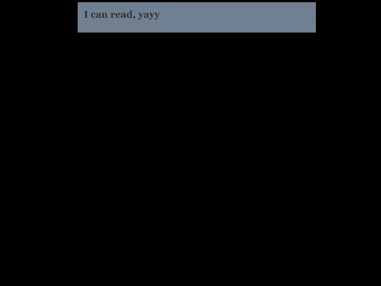 reading screenshot