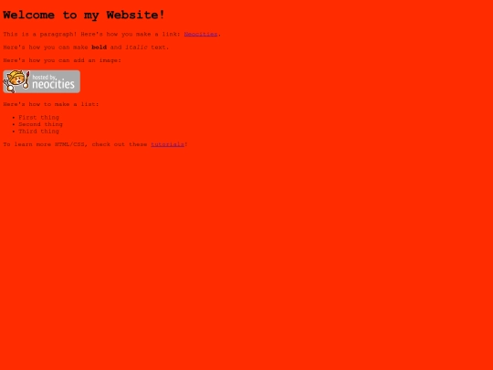 test screenshot