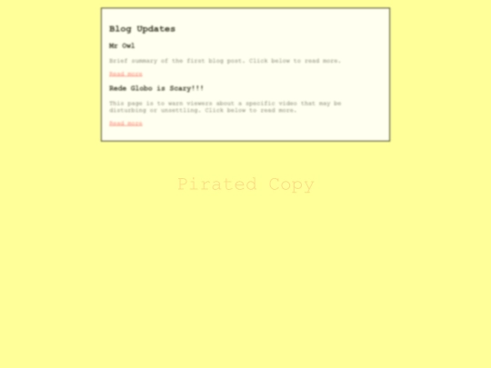 LegacyArchive/mrbloxywebpage.free.nf screenshot