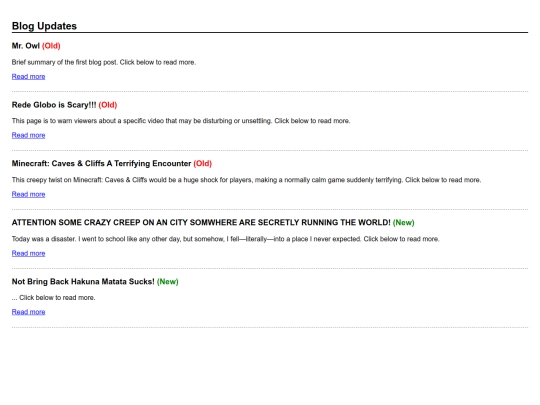 blogpost screenshot