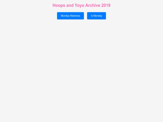 hoopsandyoyo2019ARCHIVE screenshot