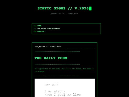 poem screenshot