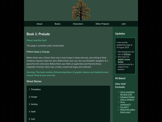 Home/Books/Prelude screenshot