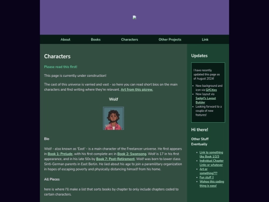 Home/Characters/wolf screenshot