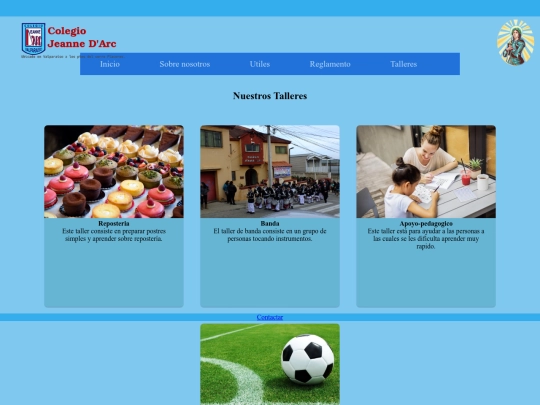 Subpaginas/Talleres screenshot