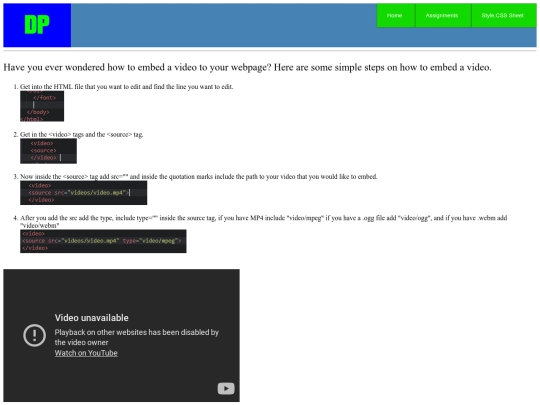 video screenshot