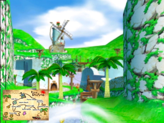 games/supermariosunshine screenshot