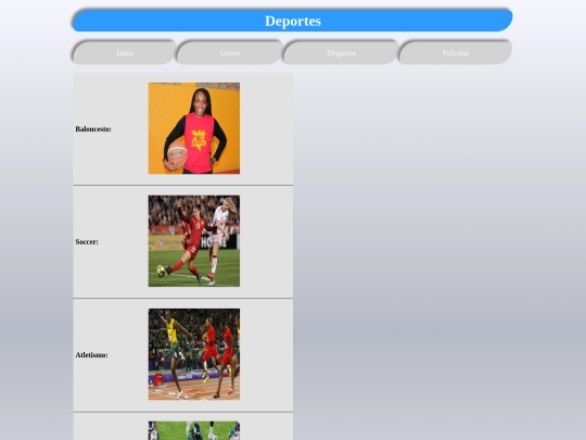 Actividades/Actividad02/Deportes screenshot
