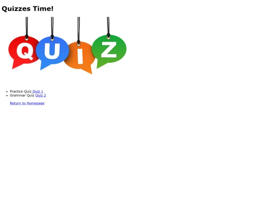 ListOfMyQuizzesForGrammar screenshot