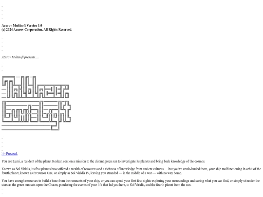 Testlaunch screenshot