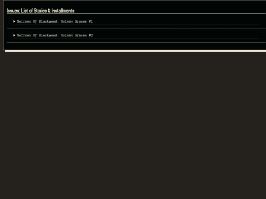 sob-solgrace-issues screenshot