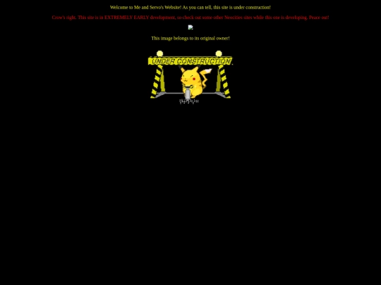 crow_and_servos_page screenshot