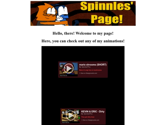 spinnles-webpage-main screenshot