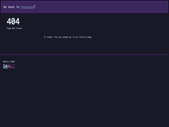 not_found screenshot